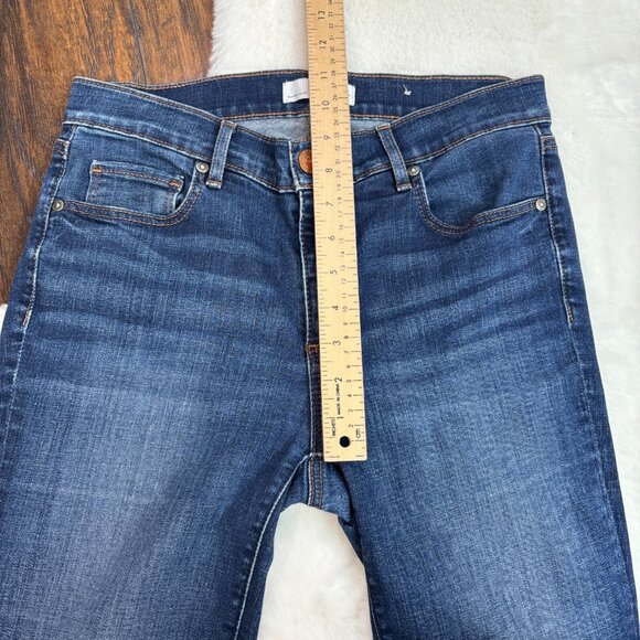 LOFT Jeans 28/6 Skinny Crop Mid-Rise Medium Wash Stretch Women's - Picture 9 of 13
